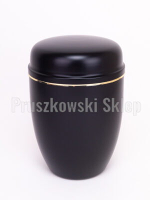 URNA CZARNA MAT 26 CM