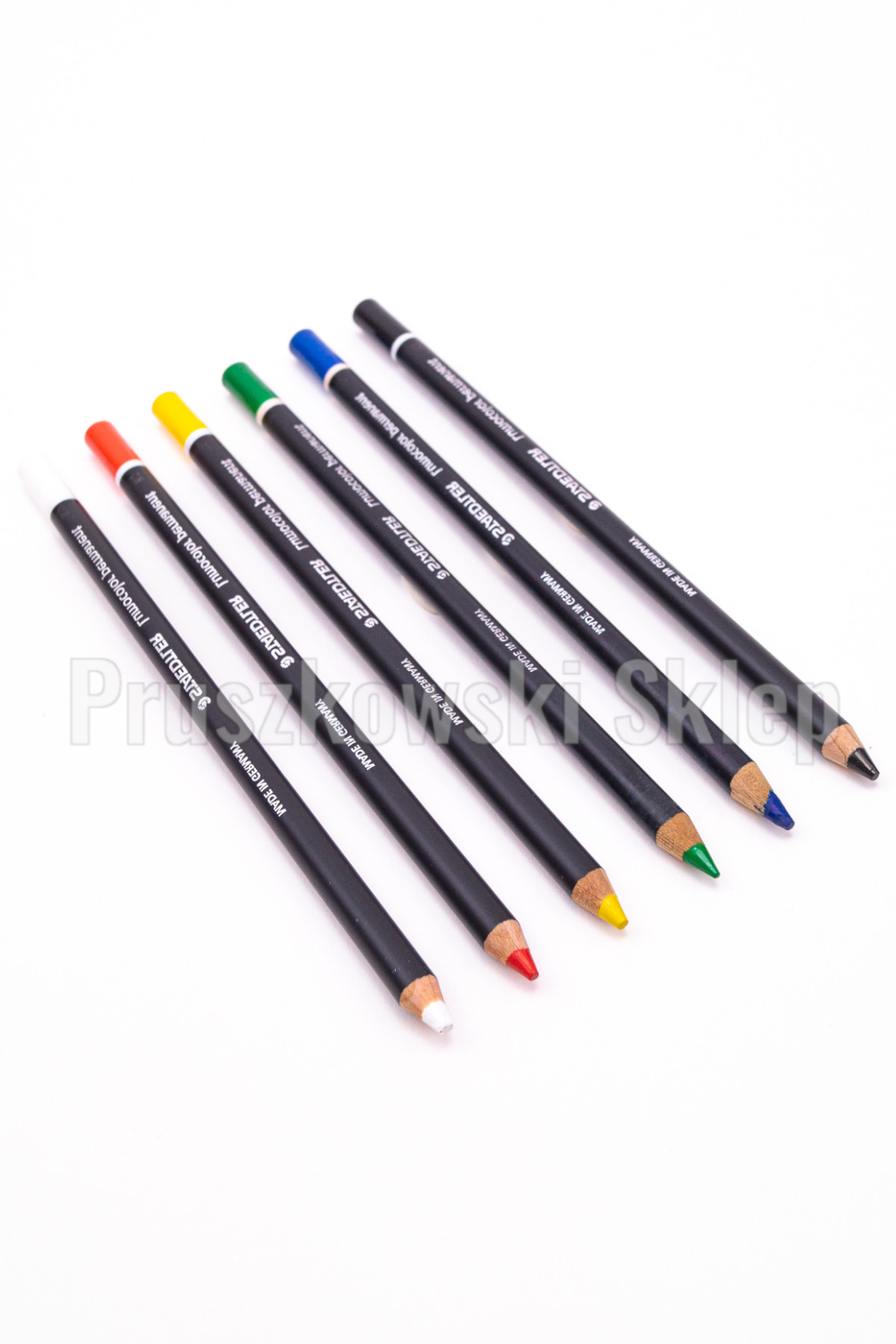STAEDTLER LUMOCOLOR PERMANENT GLASCHROM WODOODPORNY KOLOROWY OŁÓWEK
